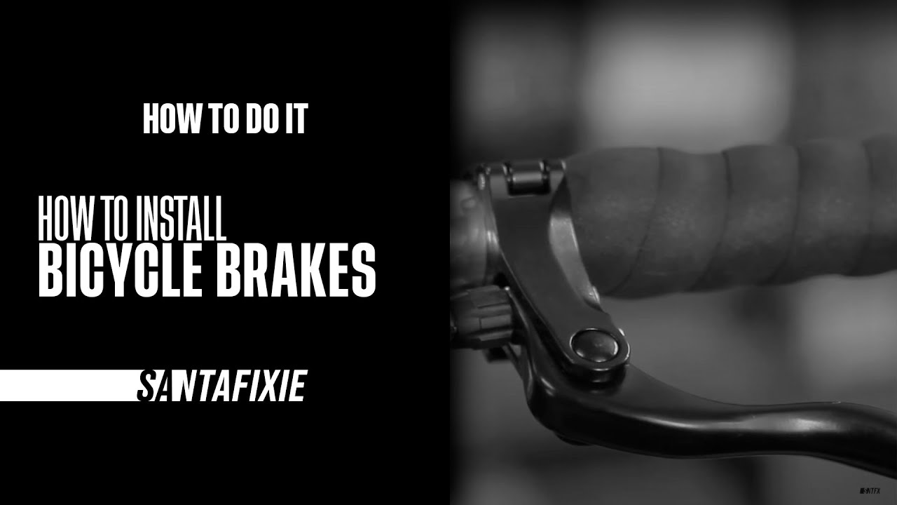 How to do it - How to install bicycle brakes