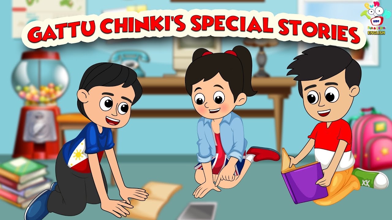 Gattu Chinki's Special Stories | English Moral Stories | English Animated | English Cartoon