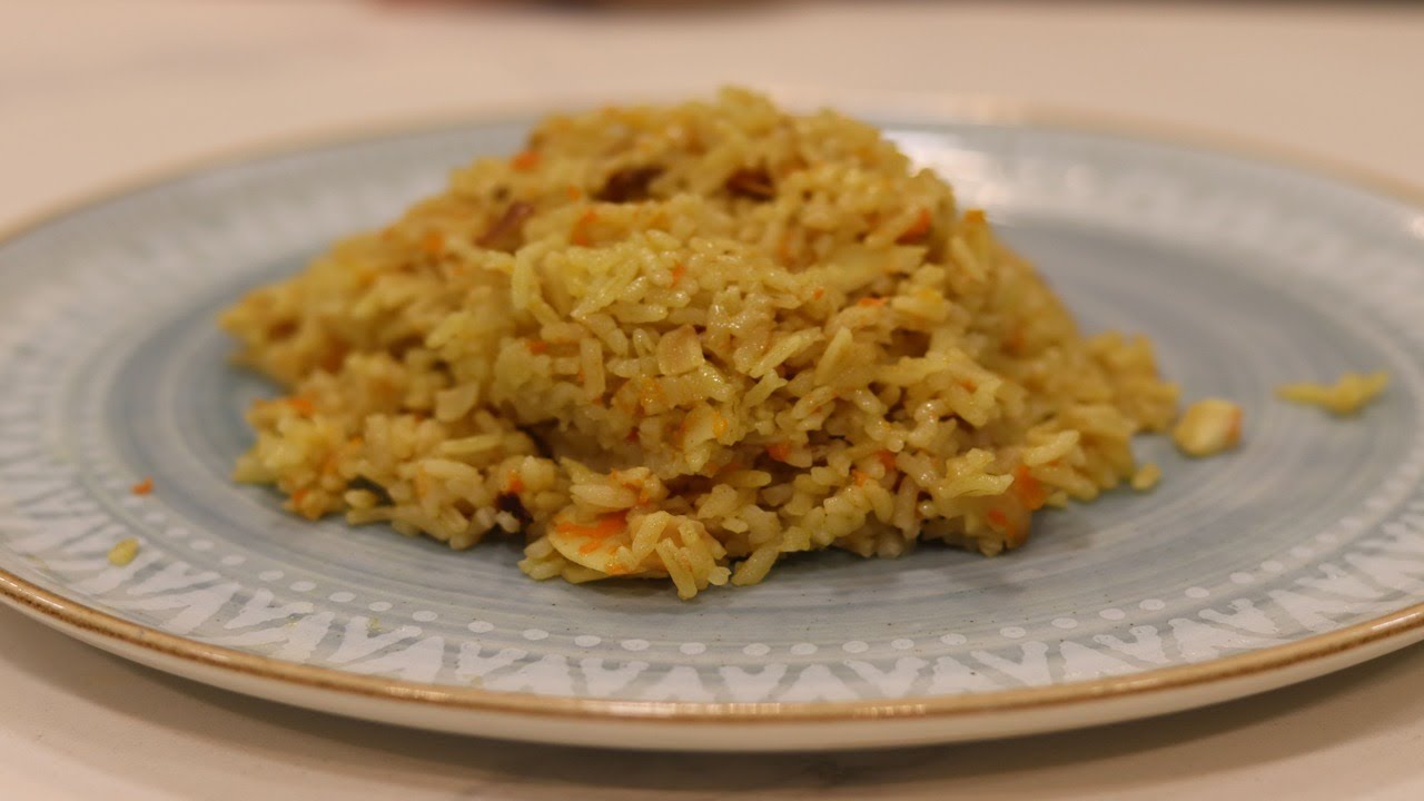 ✨🎄Cómo Hacer Arroz de Zanahoria con Almendras | Receta Navideña Fácil y Deliciosa