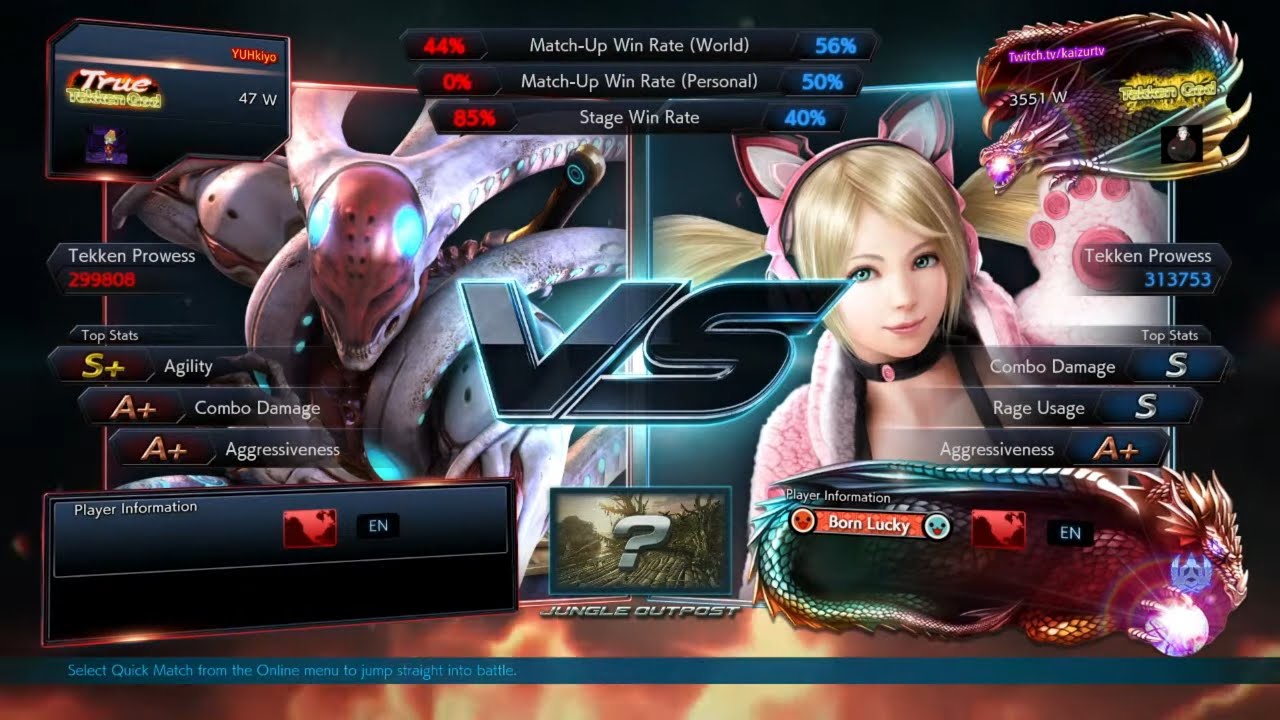 Ukiyo (Yoshimitsu) vs Kaizur (Lucky Chloe) - KOTH Finals: Losers Quarters