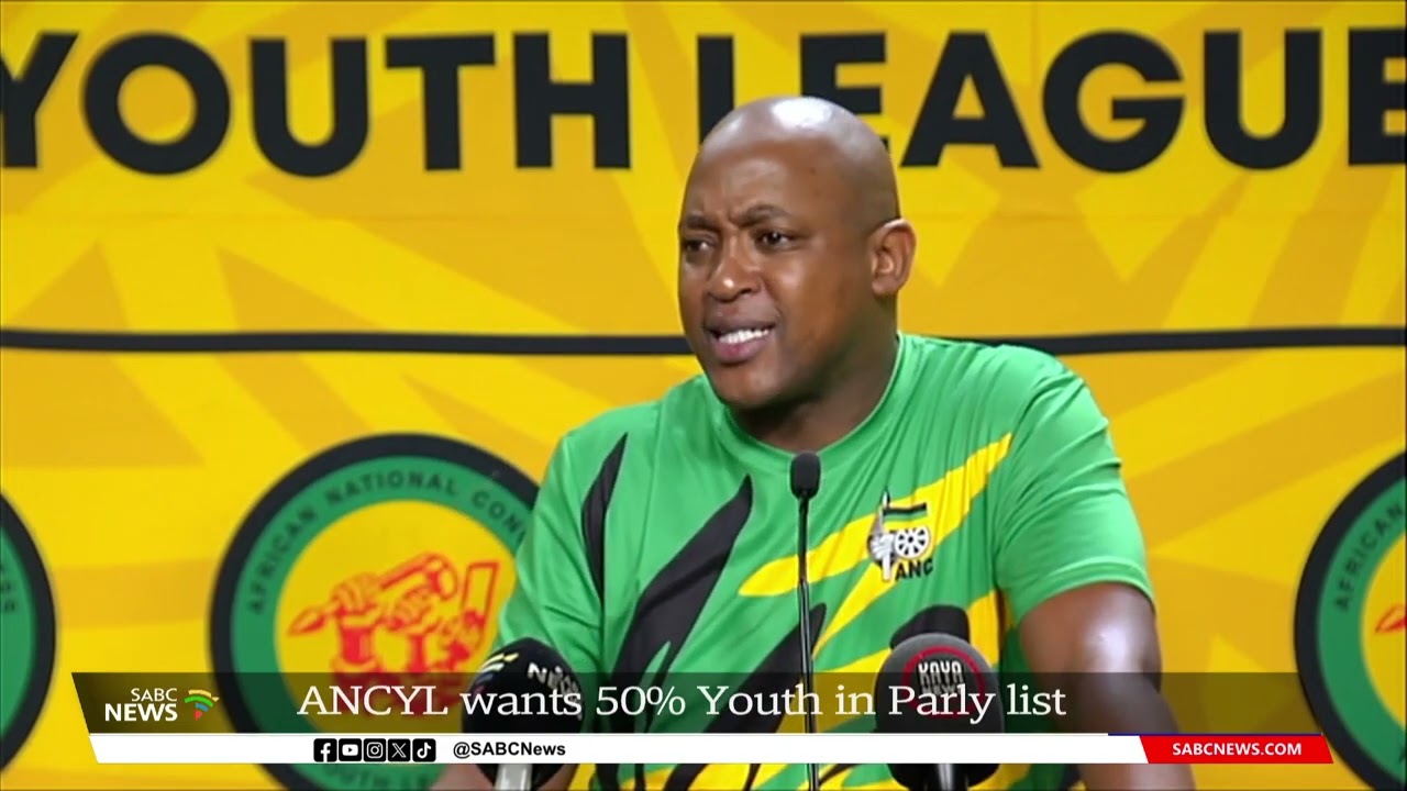 ANCYL demands 50% Youth Representation in 2024 Parliamentary list