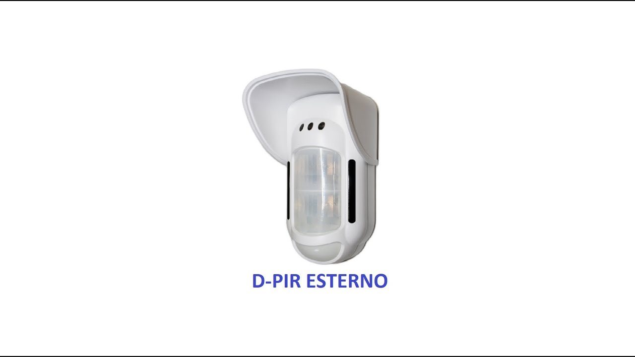 D PIR ESTERNO - Presentazione e Configurazione