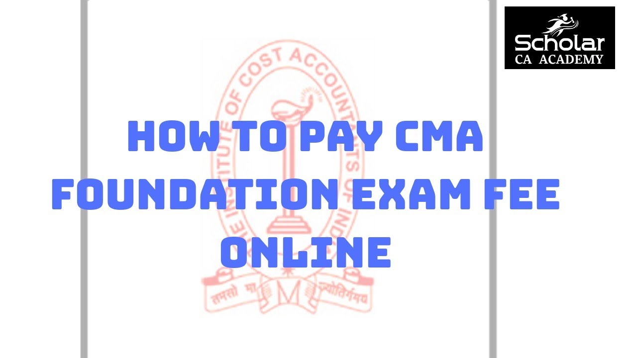 HOW TO FILL CMA FOUNDATION EXAM FORM ONLINE | #CMA #EXAM APPLICATION STATUS | PAYMENT FAILURE ERROR