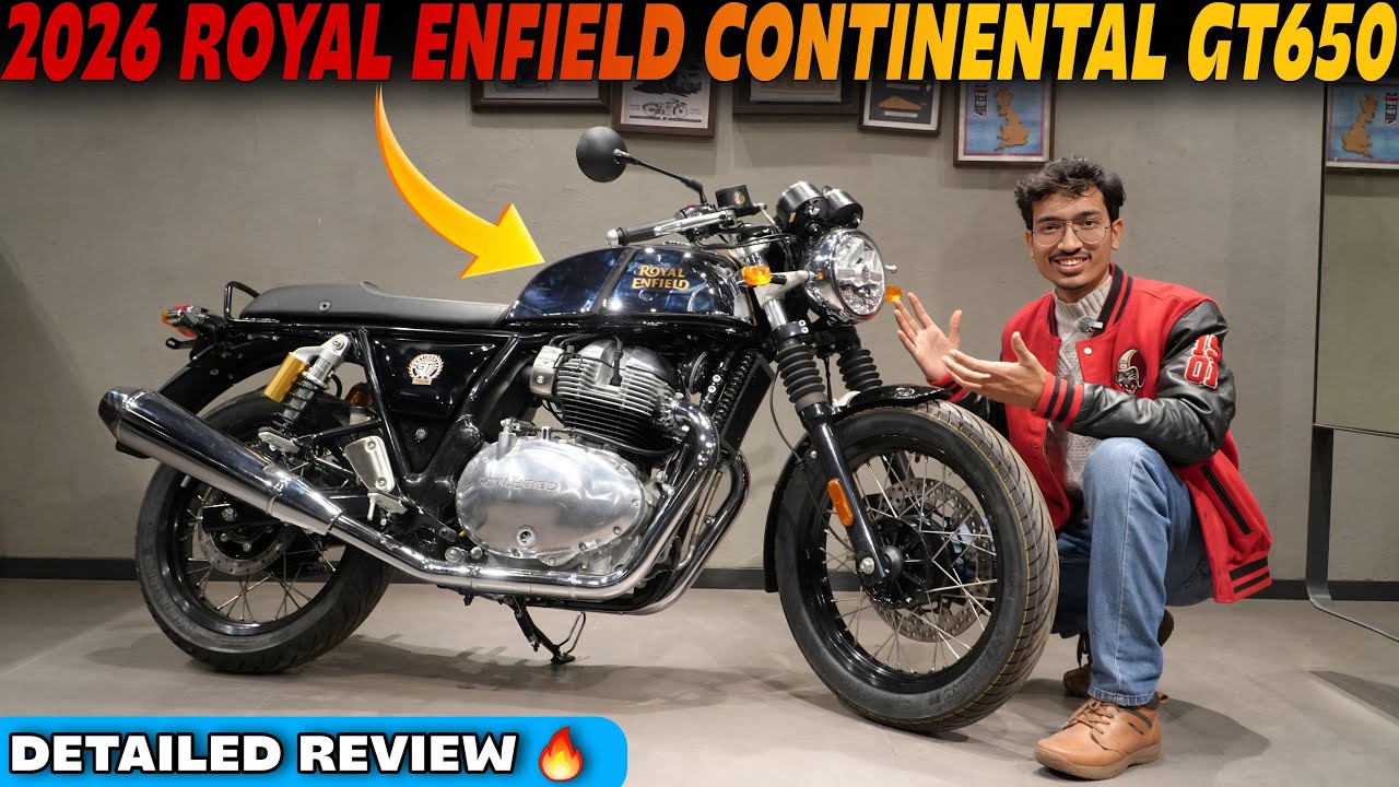 2026 Royal Enfield Continental GT 650 Detailed Review | Continental GT650 BS7 Full Review #gt650 
