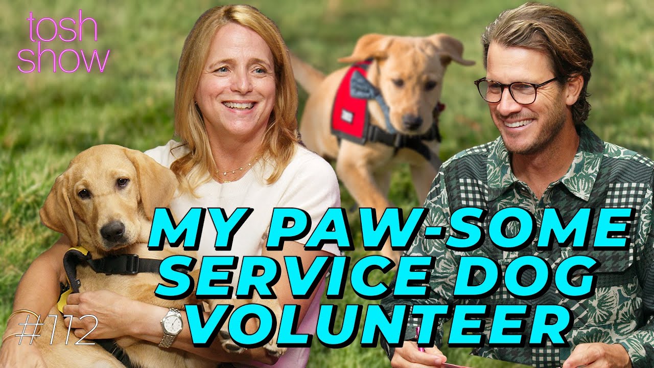 My Paw-some Service Dog Volunteer - Melissa Rubin | Tosh Show