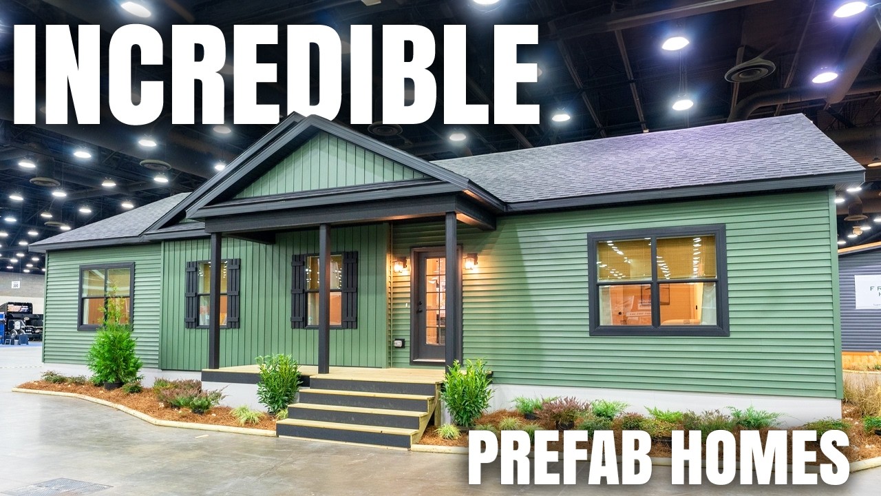 The MOST IMPRESSIVE prefab homes from the 2025 Louisville Manufactured Housing Show!