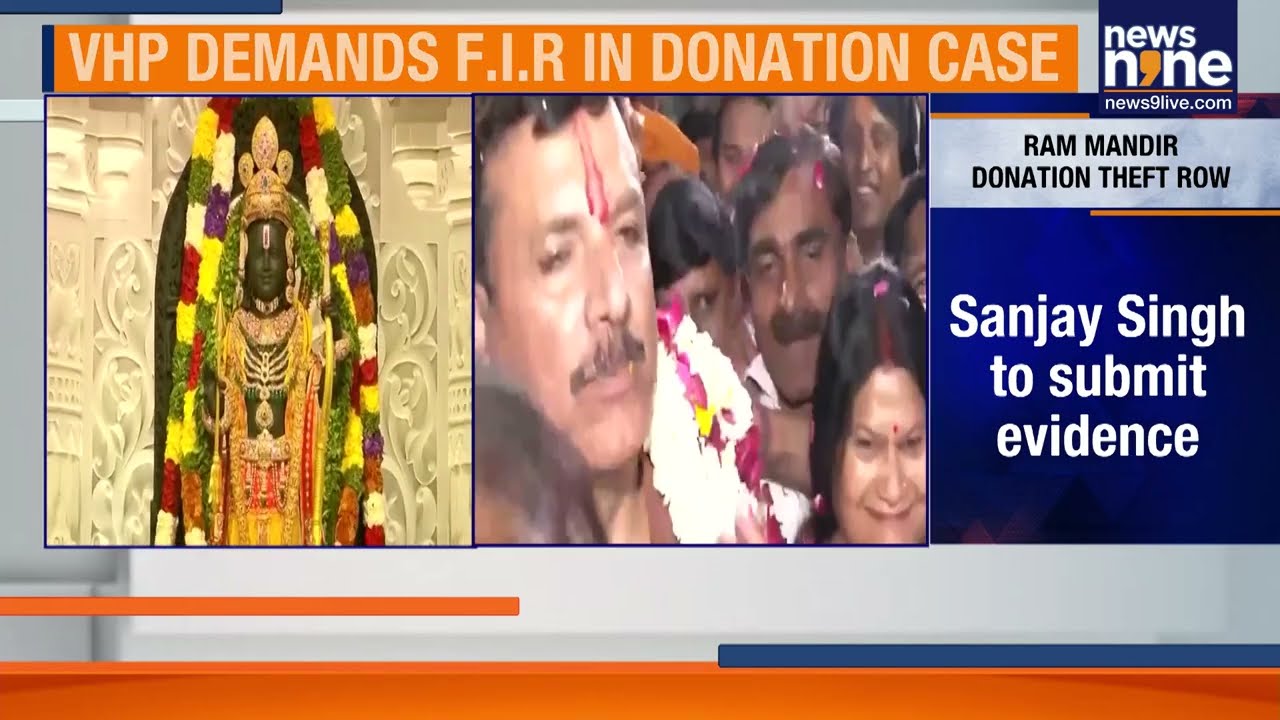 Ram Temple Donation Row: SIT to Meet Sanjay Singh as Probe Intensifies | News9