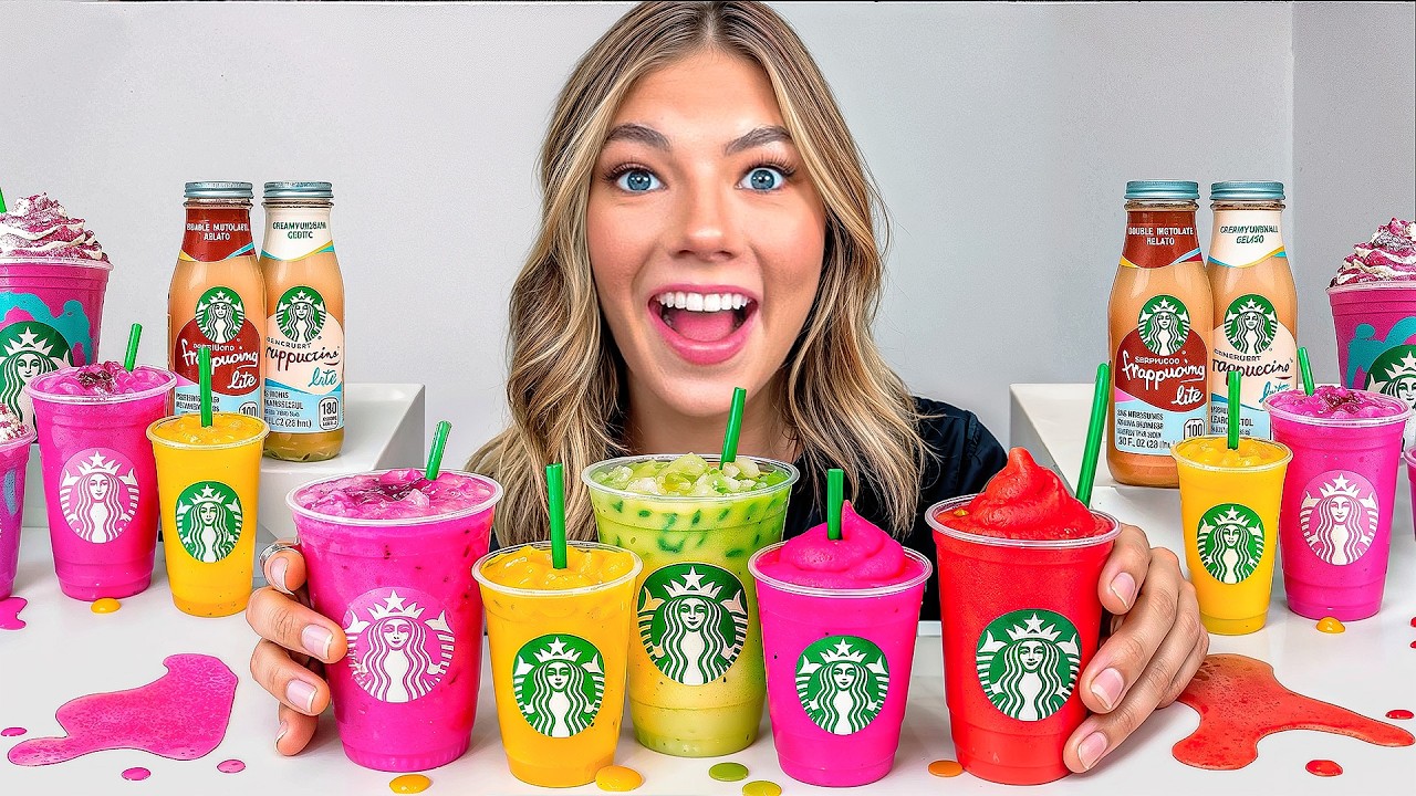 Ranking The Best Starbucks Drinks!