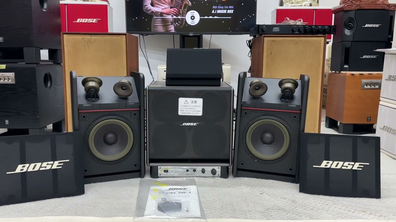 Trọn bộ combo BOSE 301AV và BOSE SW-4. Zalo:0961.88.68.63