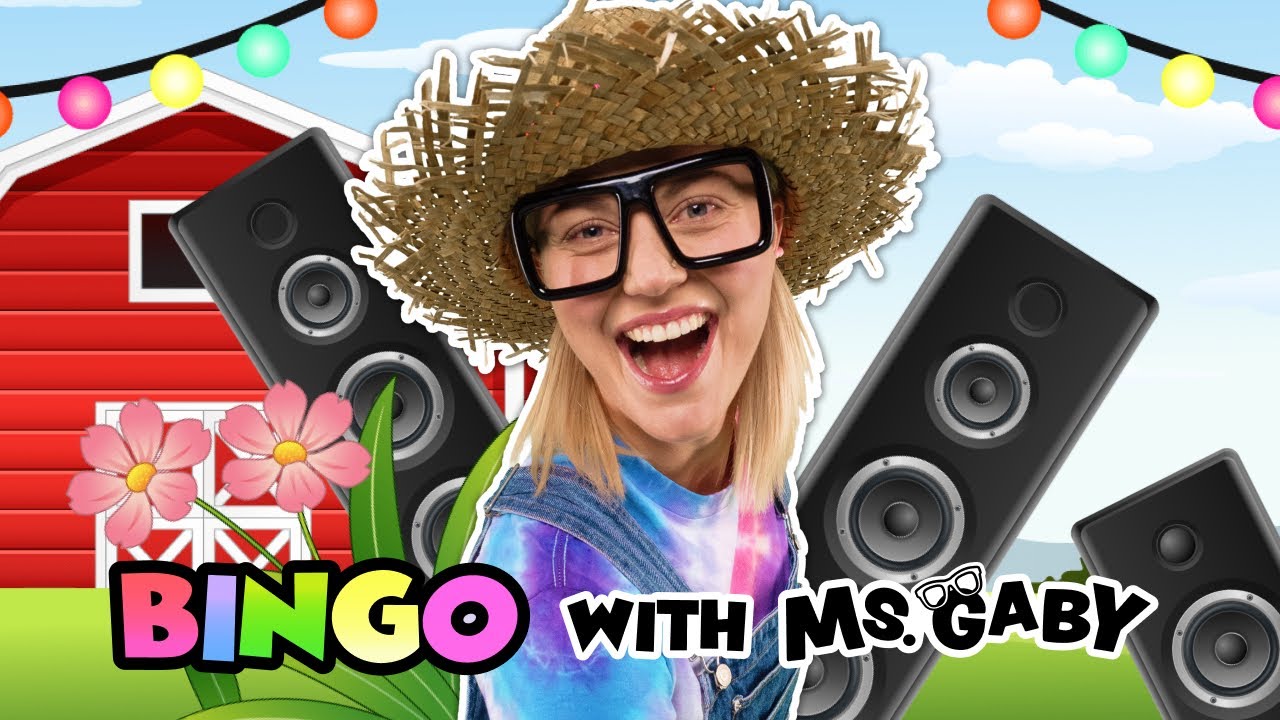 BINGO | Brand New Ms. Gaby BINGO Dance Song | Educational Songs For Kids | Toddler Learning Videos