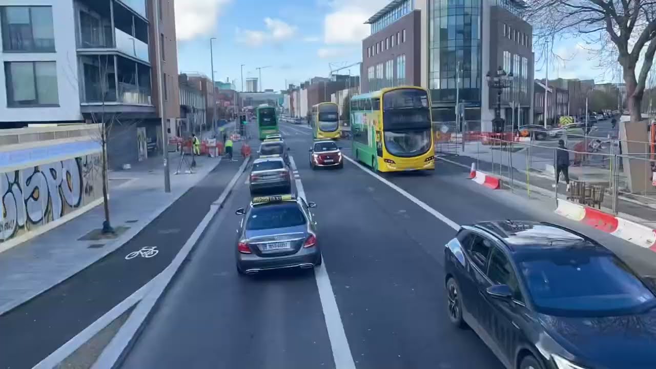 PORTMARNOCK DUBLIN IRELAND: PORTMARNOCK  -  TALBOT STREET: BUS ROUTE 42 /55 stops / 57 min  / 14 km