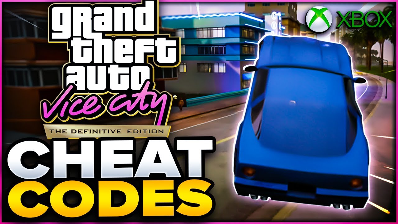 GTA Vice City Xbox Cheats