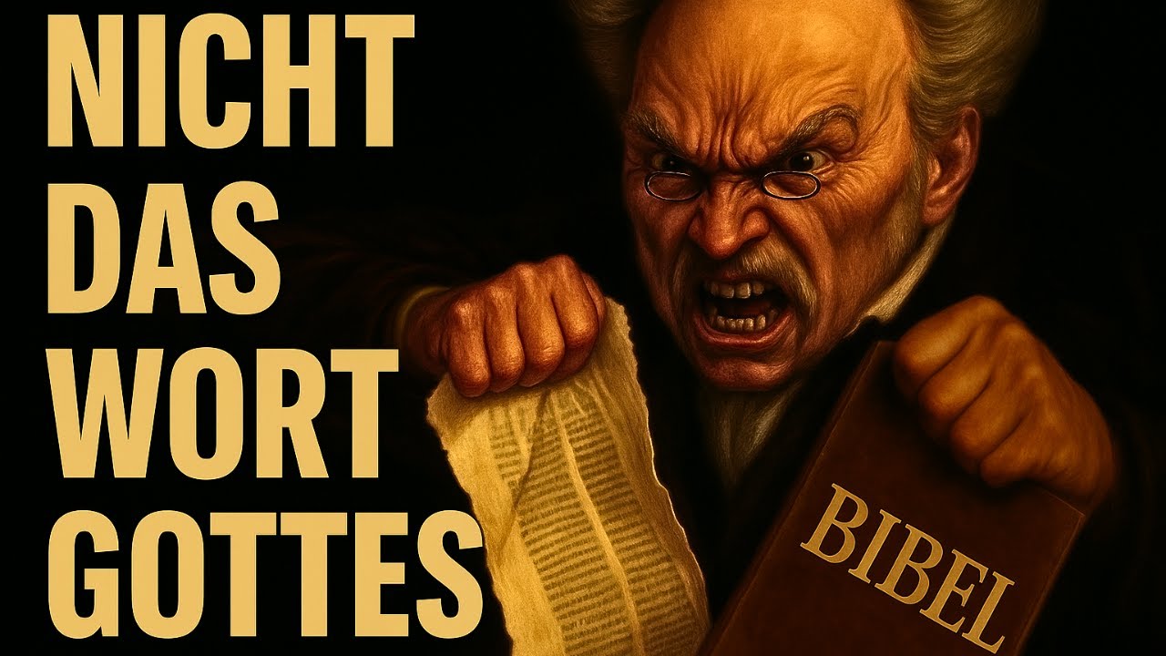 Arthur Schopenhauer zerreißt die Bibel: Die größte Lüge der Geschichte