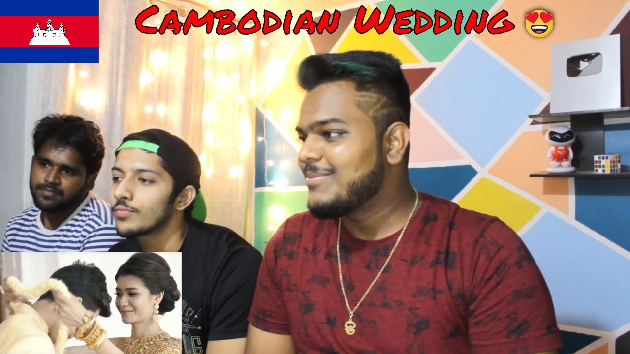 INDIANS FIRST REACTION TO CAMBODIAN WEDDING (Pat & Mey's Wedding)