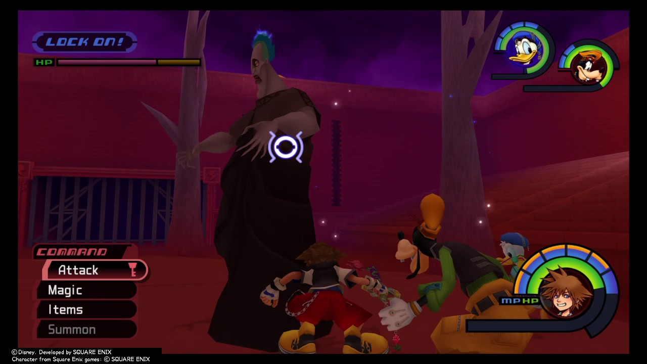 Kingdom Hearts 1.5 (PS4) - Hades Boss Fight (Hades Cup)