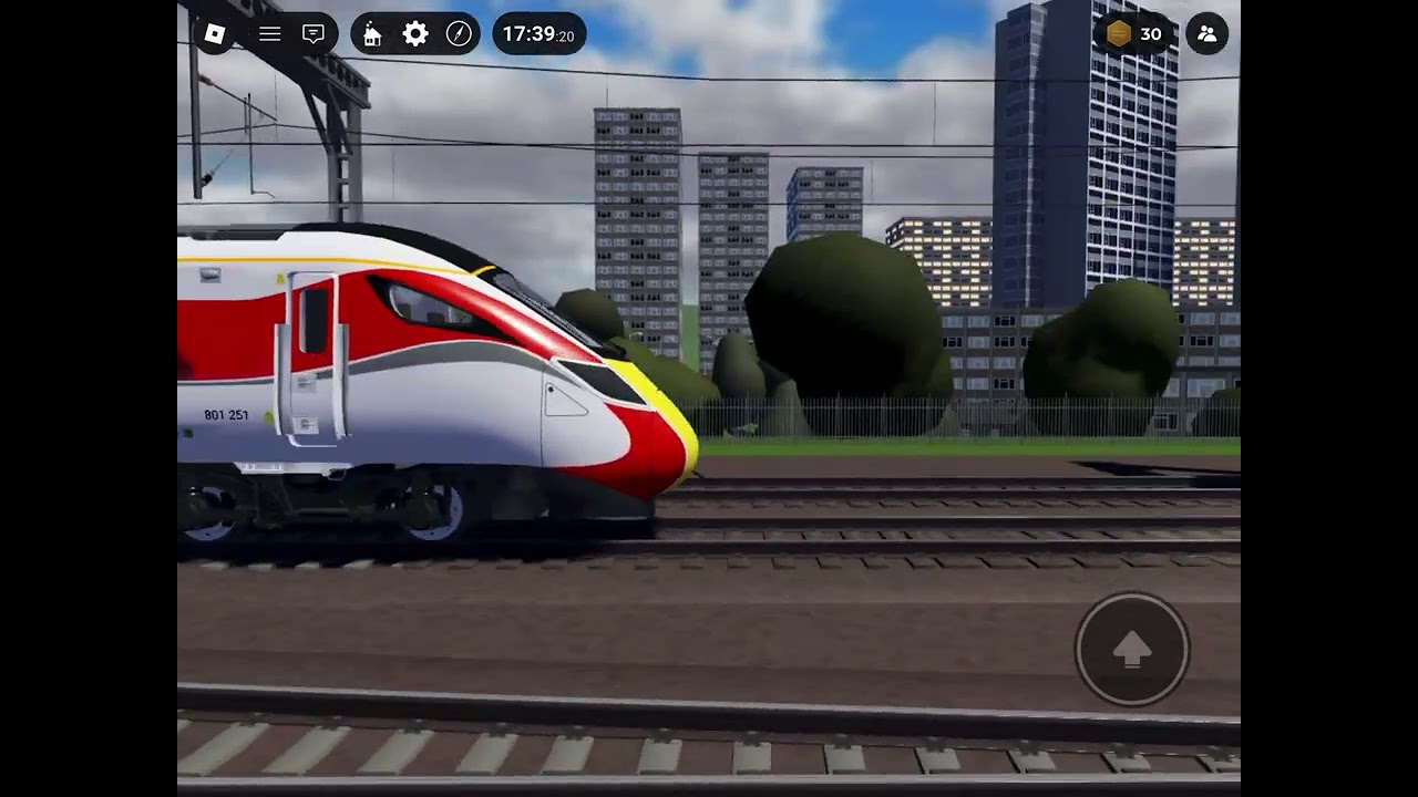 Class 800 passing in leaton