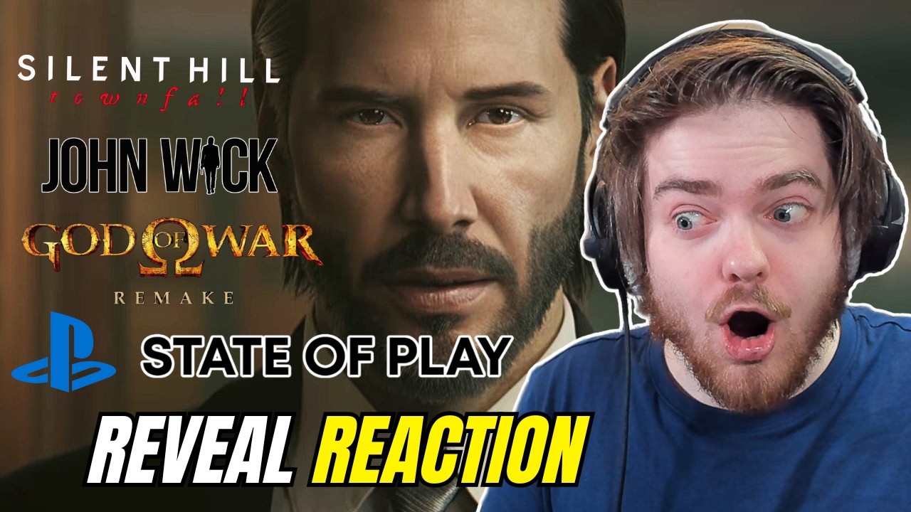 Silent Hill Townfall + JOHN WICK + God of War OG Trilogy Remake STATE OF PLAY REVEAL REACTION