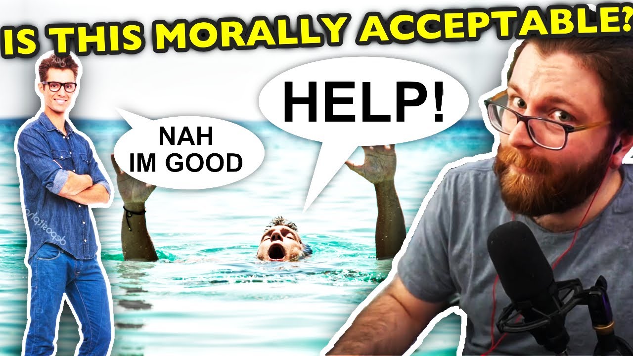 is it ethical to watch a person drown? Vaush discusses ethics and utilitarianism!
