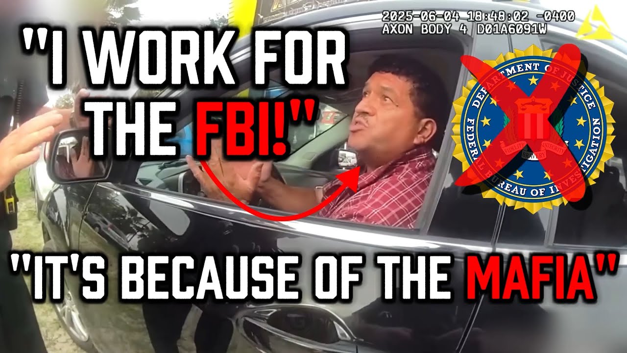 Fake FBI Agent Gets Caught By Police!
