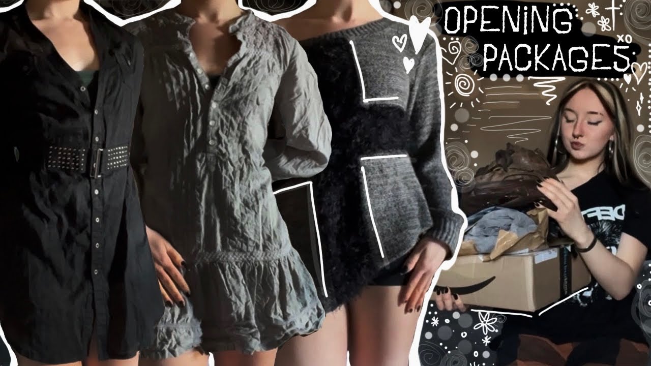 vinted haul + try on ^. .^ ‧͙⁺