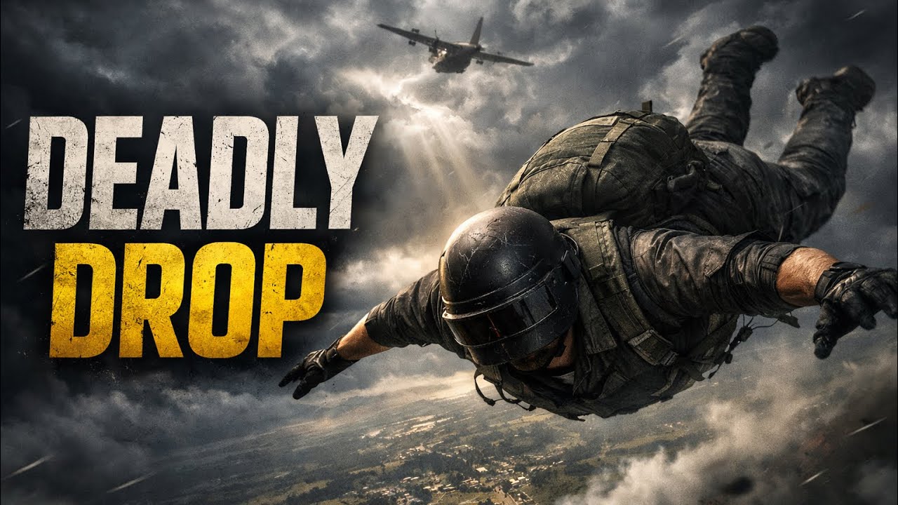 DEADLY DROP 💀 | PUBG Plane Jump Gone Wrong #PUBG #PUBGGameplay #PUBGBattlegrounds #PUBGIndia 