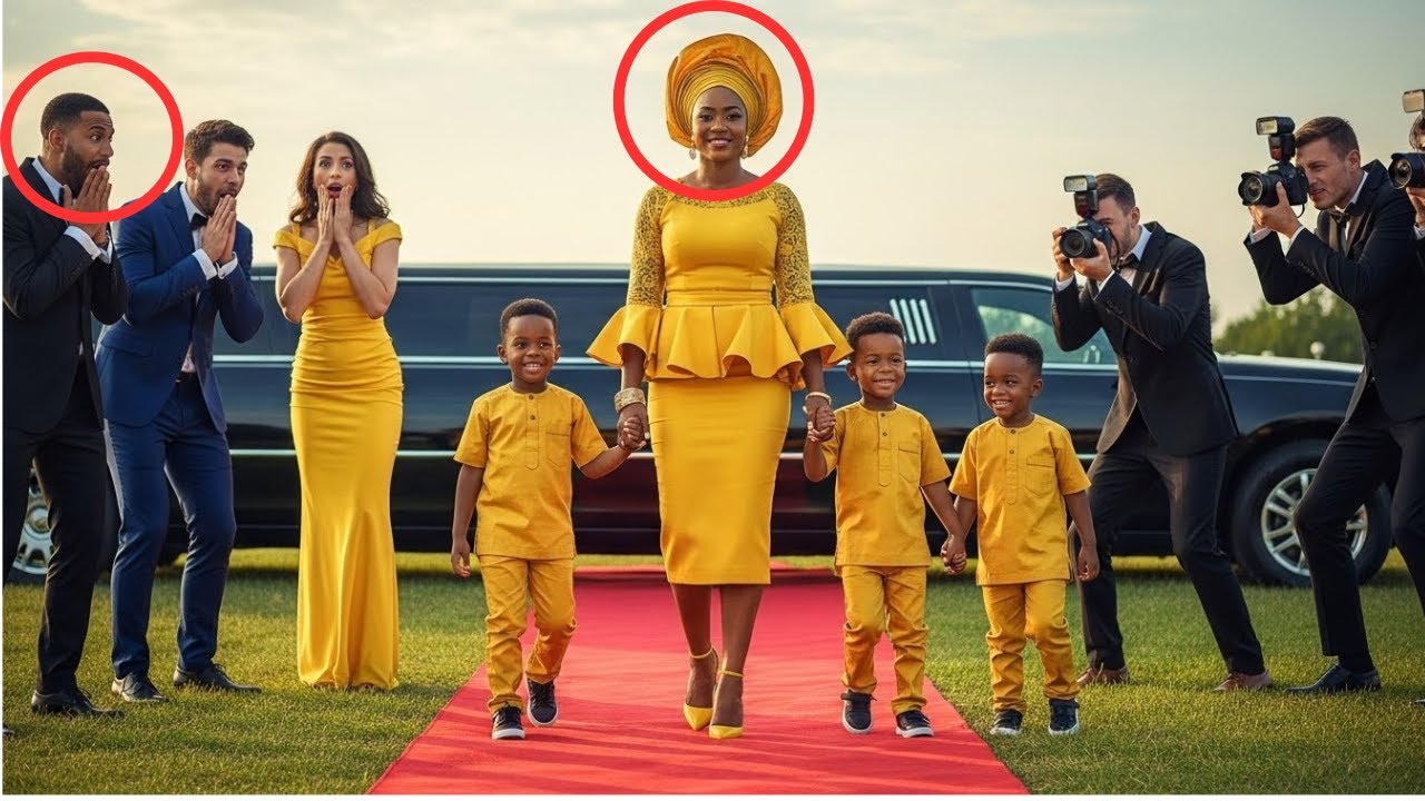 Él Intentó Humillarla En Su Boda, Pero Ella Llegó Con Tres Niños y Un Rolls-Royce