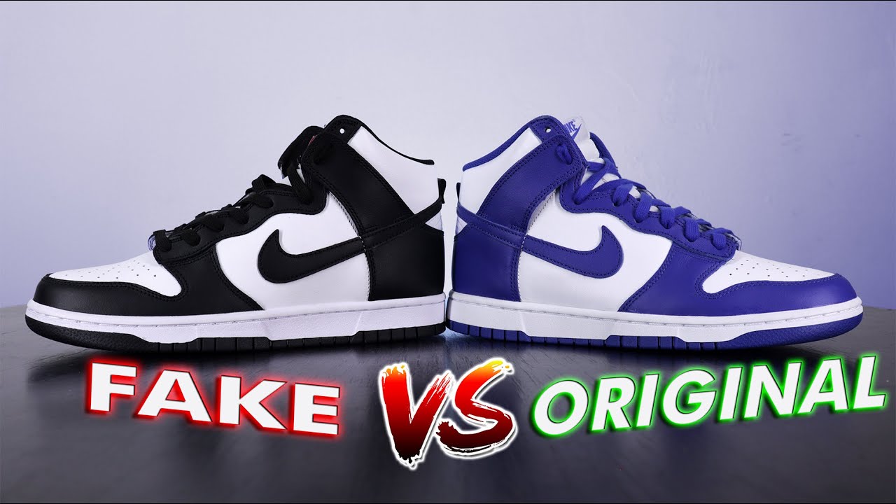Nike Dunk Original vs Fake ¿Cuales son las diferencias?