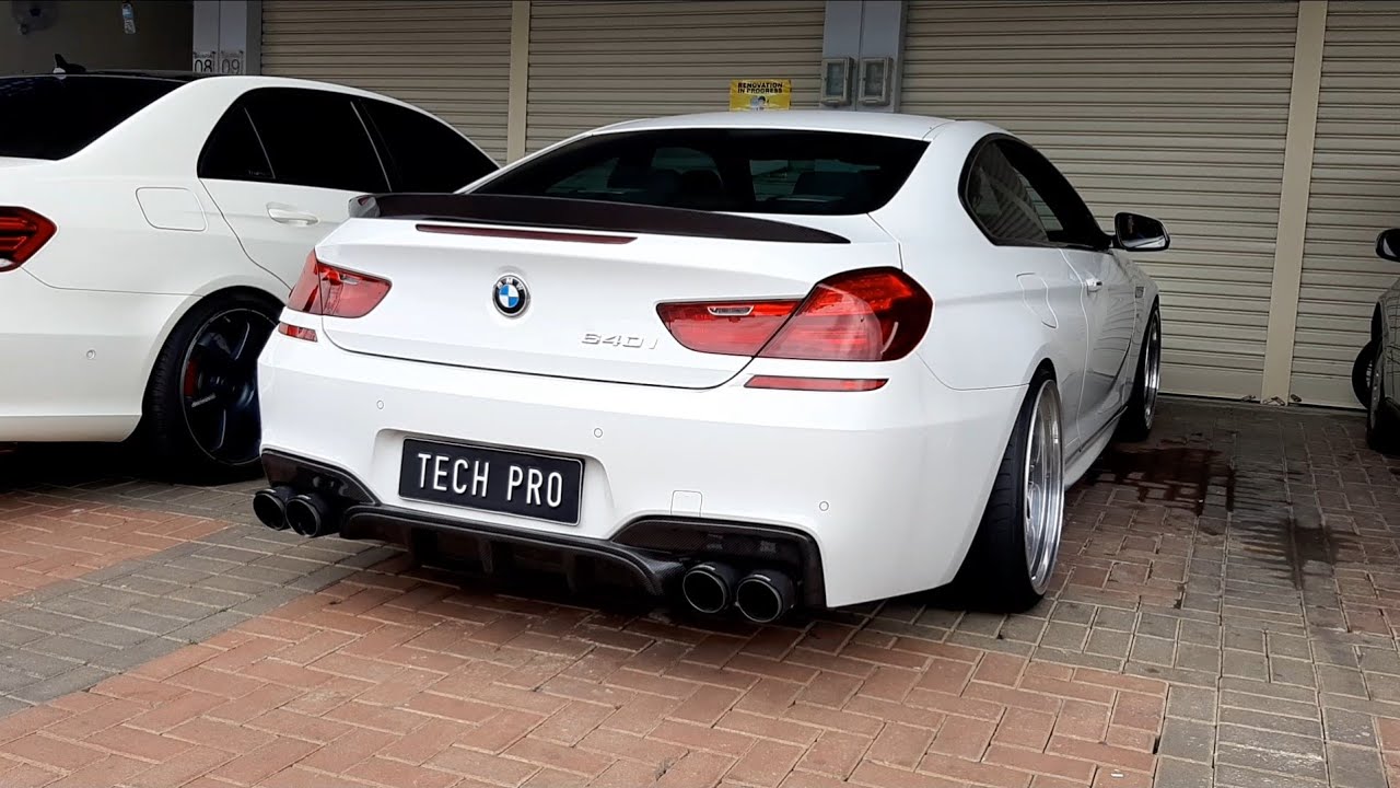 BMW 640i F12/F13 N55 Engine Turbo Back Exhaust System