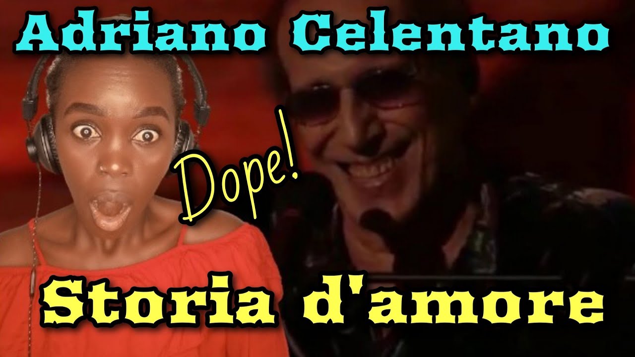 What A Story! Adriano Celentano - Storia d'amore - (Live Adrian 2019) | REACTION