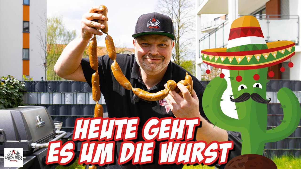 So einfach macht man Chorizo selber | Mexikanische Chorizo Wurst | Rezept DADs BBQ