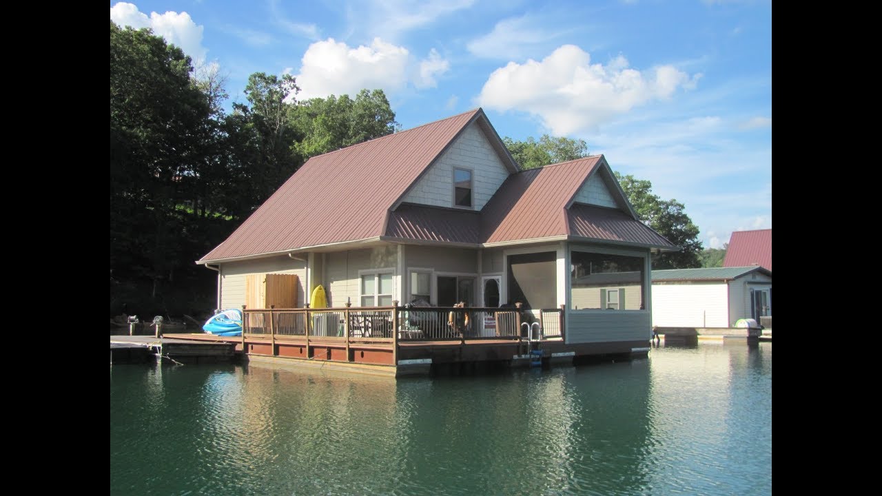 28 x 38 (2-Story) Floating Cabin (Approx 1700sqft) on Norris Lake TN - SOLD!