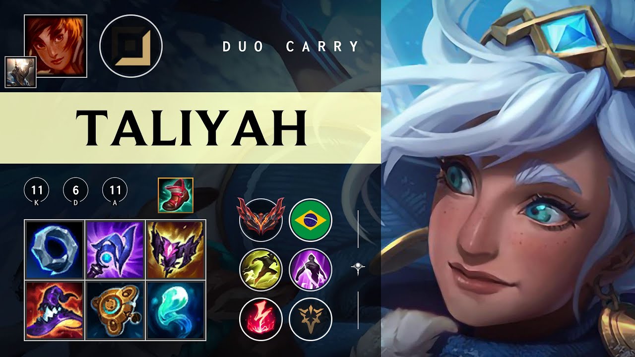 Taliyah Carry vs Jinx - BR Grandmaster Patch 26.01