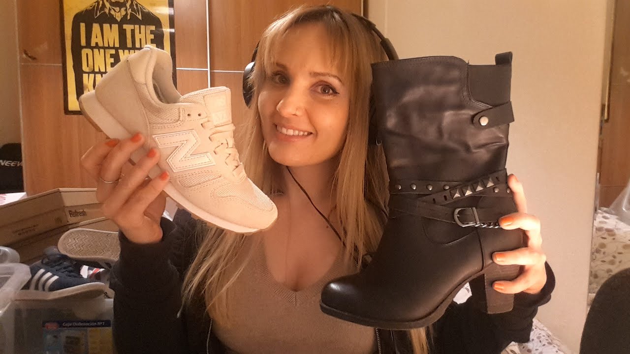 MI COLECCION DE ZAPATOS 👠 [ ASMR español ] TENGO DIOGENES DE PIES