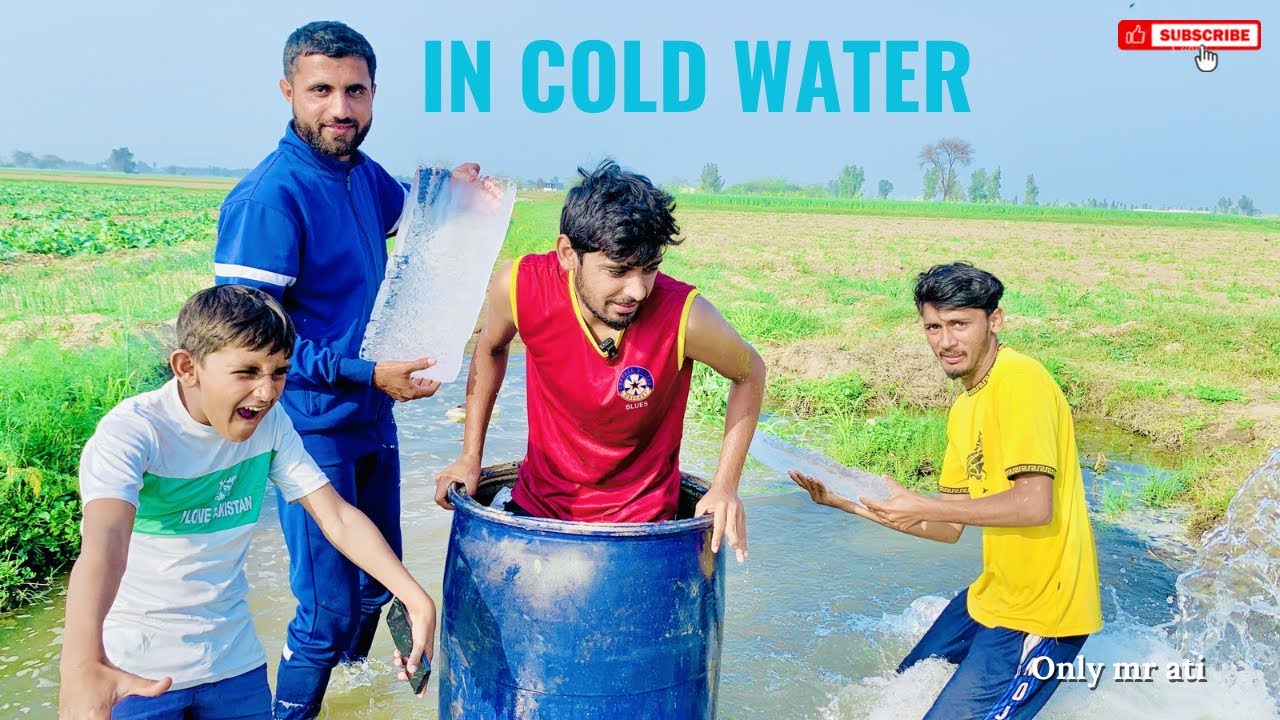 Stay in Ice drum challenge for long time