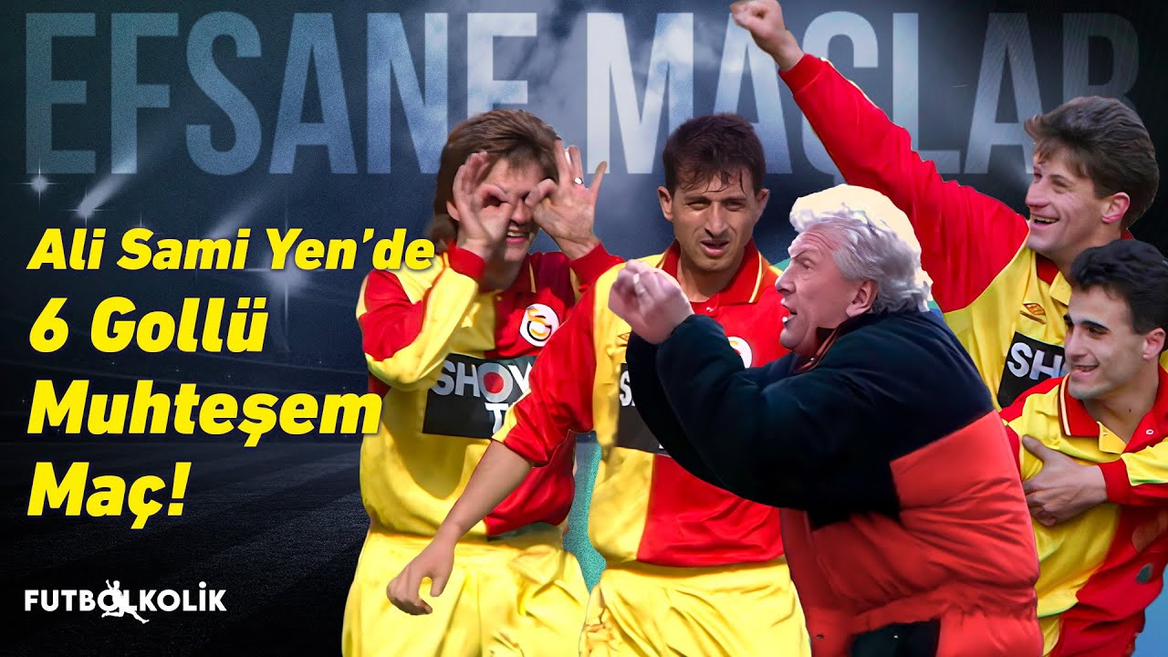 Galatasaray - Kayserispor 1992 - 93 Sezonu | Ali Sami Yen'de 6 Gollü Muhteşem Maç!