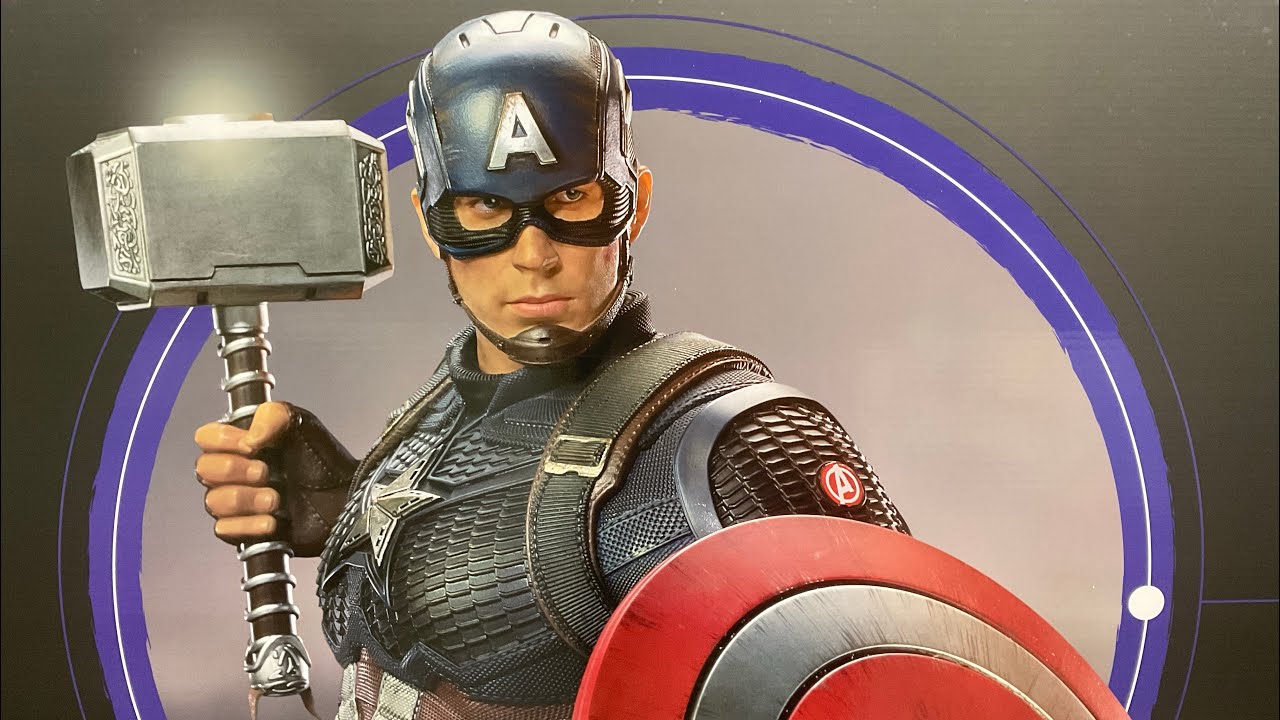 Captain America 1:4 Scale Statue End Game by Iron Studios