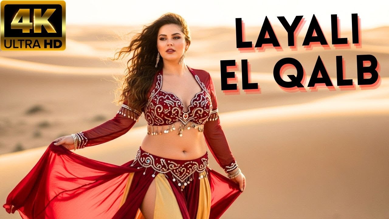 🎵 Layali El Qalb – ليالي القلب | Arabic Romantic Belly Dance Song 2025 | Oriental Love Nights