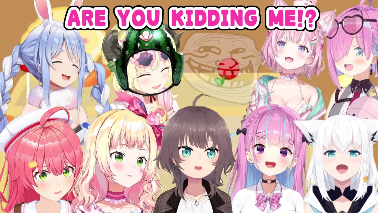 【#1】holomems Trolled by Fruits【hololive/Eng Sub】