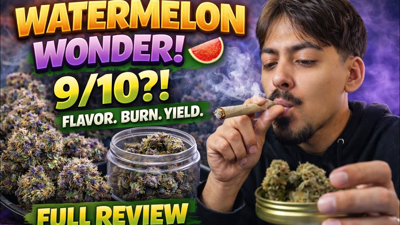 Обзор сорта Watermelon Wonder 🍉🔥 | 9/10?! Вкус, горение и особенности выращивания.