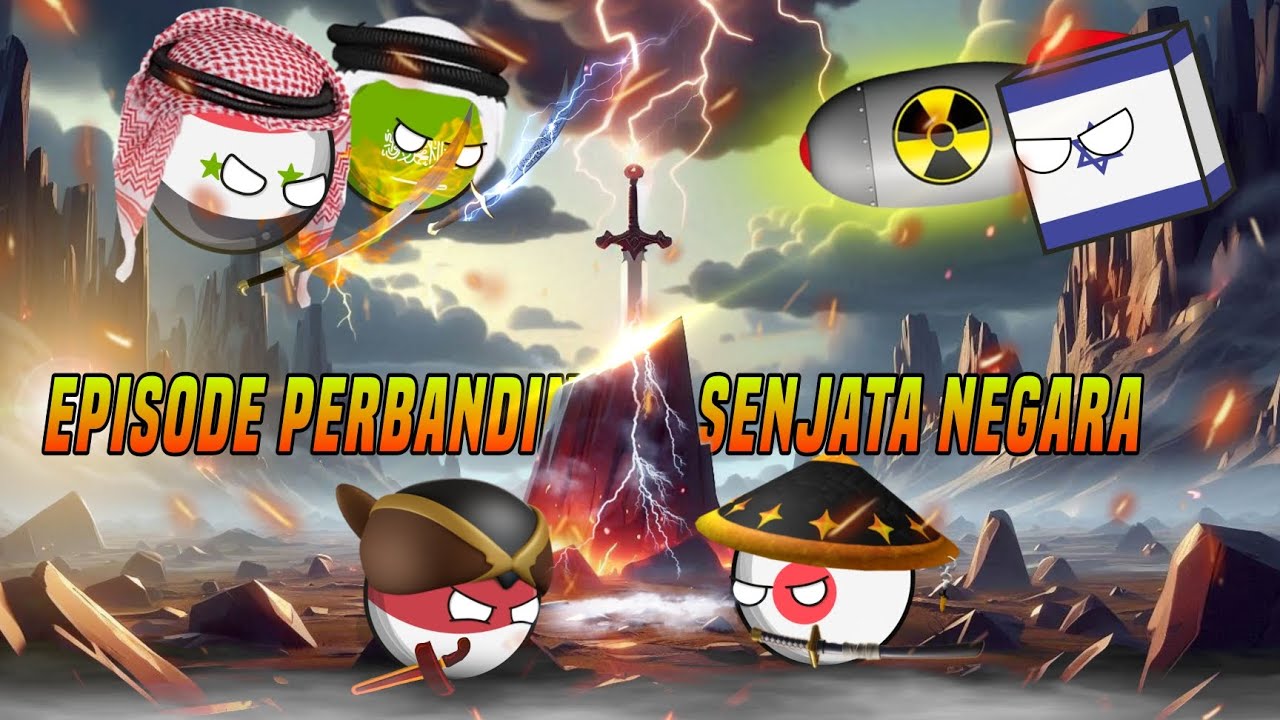 Countryball Perbandingan Senjata Negara