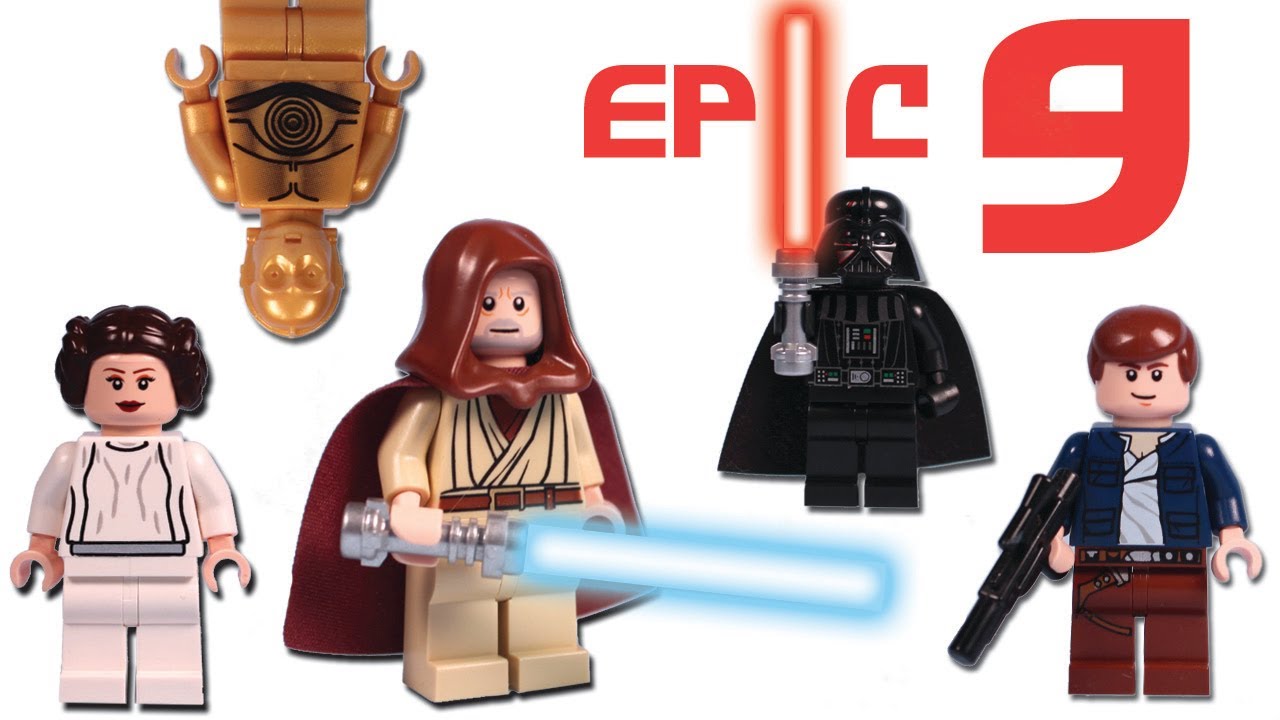 Epic Lego Minifigures Battles 9 Star Wars Space Battles