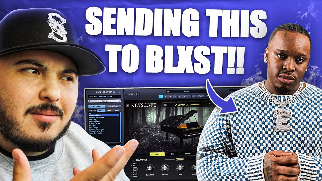 Как я создаю КРАСИВЫЕ биты в стиле Blxst с НУЛЯ!