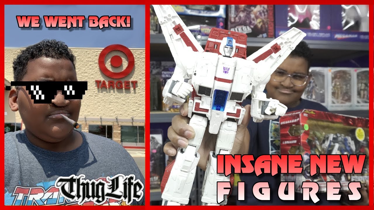 THUG LIFE AT TARGET AFTER GETTING KICKED OUT! INSANE FIGURES AT THE TOY ROOM! [Epic Toy Hunting #50]