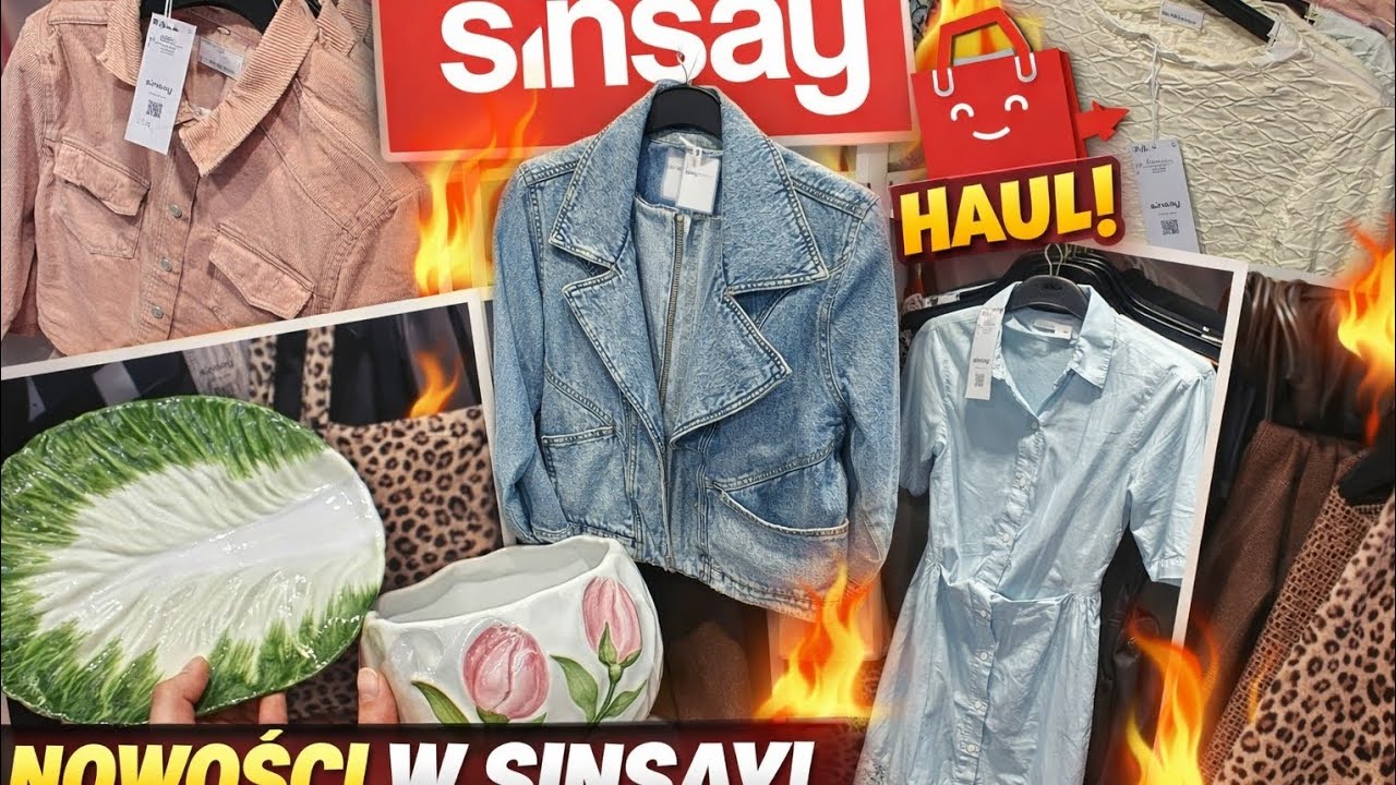 SINSAY NOWOŚCI 2026 😱 TANIE HITY Z SIECI! HAUL + HOME + MODA