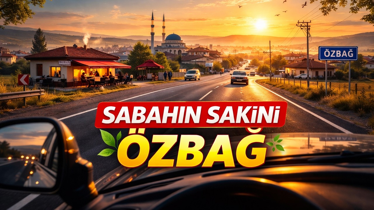 🚗 Kırşehir Özbağ Beldesi'nden Araçla Geçtik! 🌾 Anadolu'nun Kalbinde Sakin Bir Yolculuk 🛣️🇹🇷
