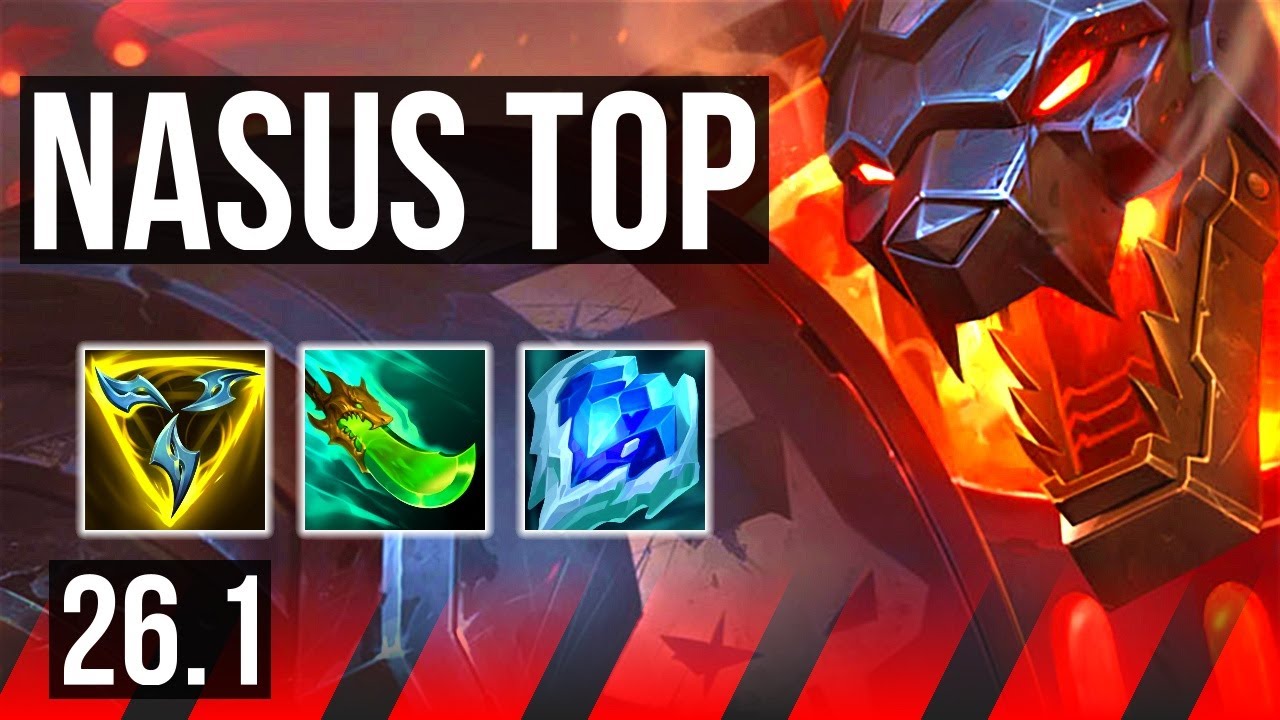 NASUS vs URGOT (TOP) | EUW Master | 26.1