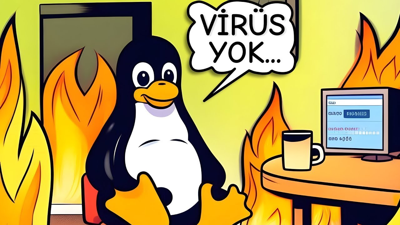 Linux'ta Virüs Yok Yalanı... (virüs yüklüyorum)