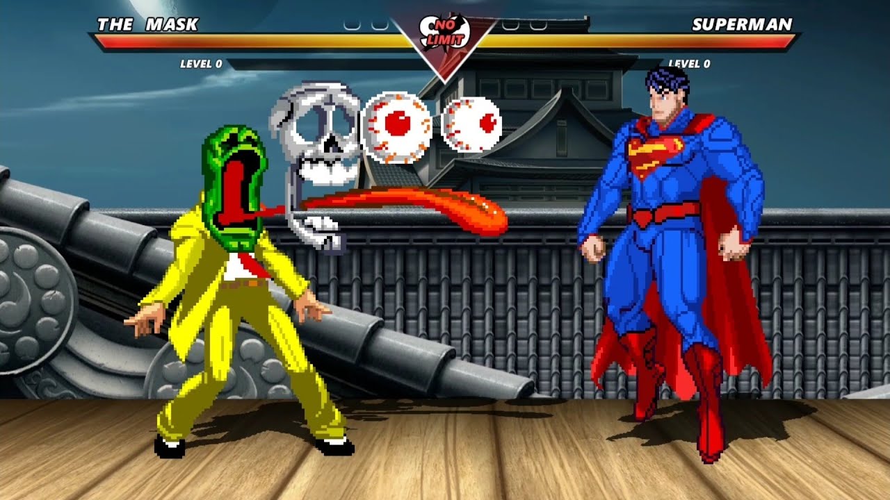 THE MASK vs SUPERMAN - Highest Level Incredible Epic Fight!