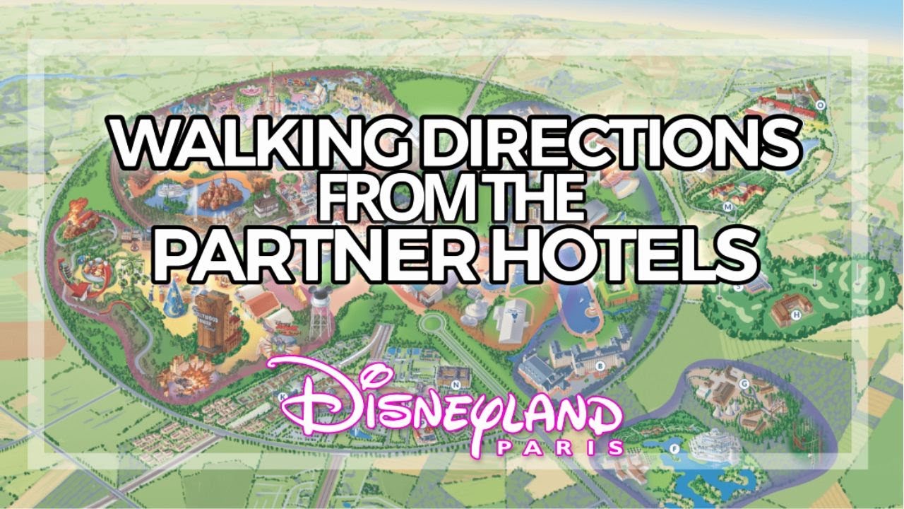 How to Walk to Disneyland Paris from the Partner Hotels
