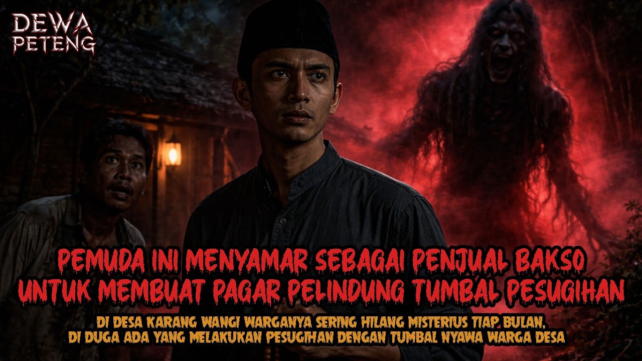 Pemuda Ini Menyamar Jadi Penjual Bakso Keliling Demi Menyelamatkan Desa dari Pengaruh Ilmu Hitam!
